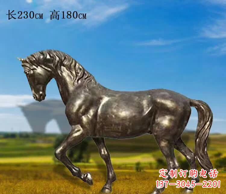 青海马铜雕,传承古老文化