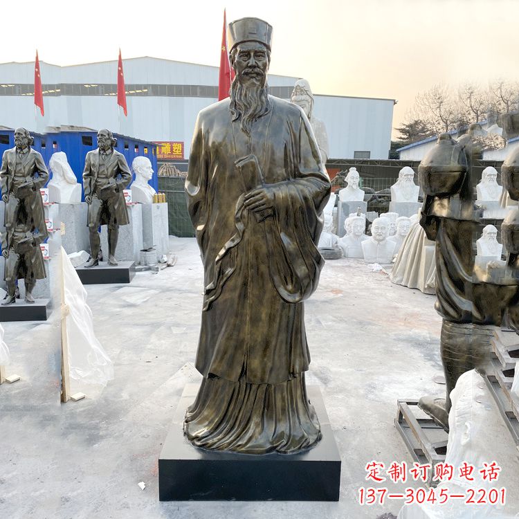 青海玻璃钢仿铜苏轼苏东坡名人雕塑
