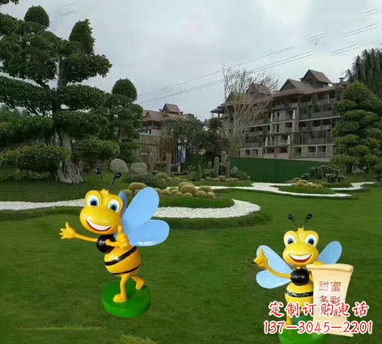 青海玻璃钢卡通小蜜蜂