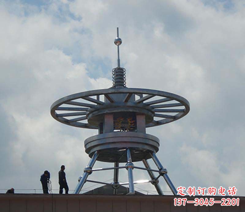 青海不锈钢避雷针景观雕塑——安全防护与美丽结合
