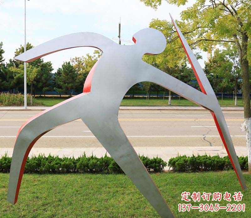 青海不锈钢标枪雕塑精美的艺术品