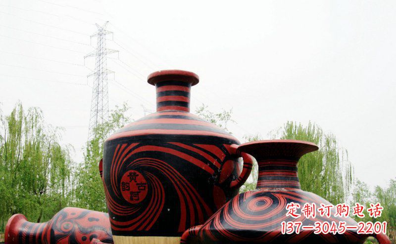 青海不锈钢彩色花盆雕塑让空间更加精致