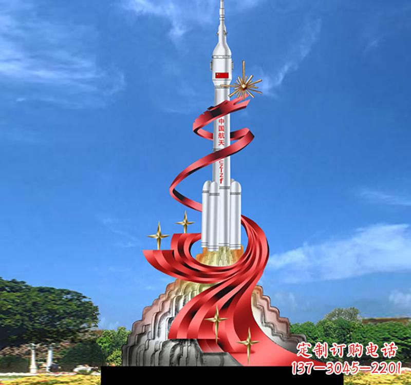 青海不锈钢嫦娥飞天标识雕塑