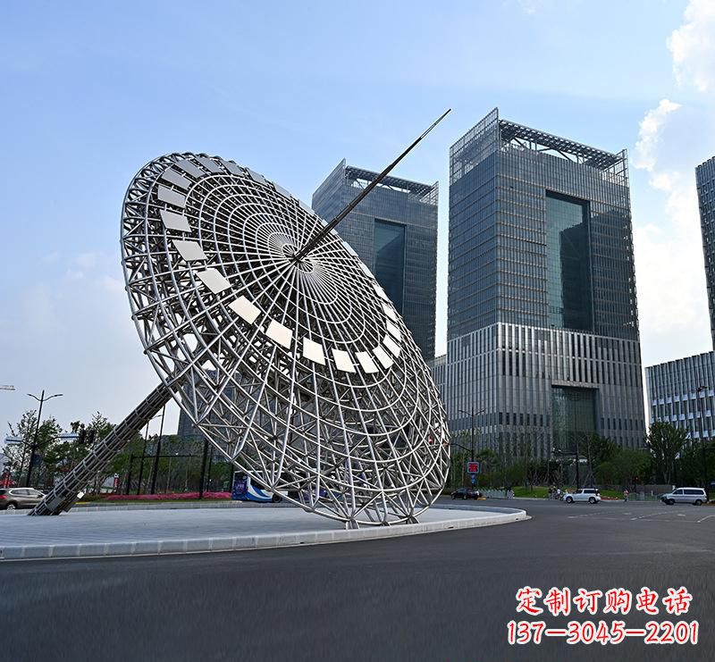 青海不锈钢城市璀璨的摩天轮雕塑