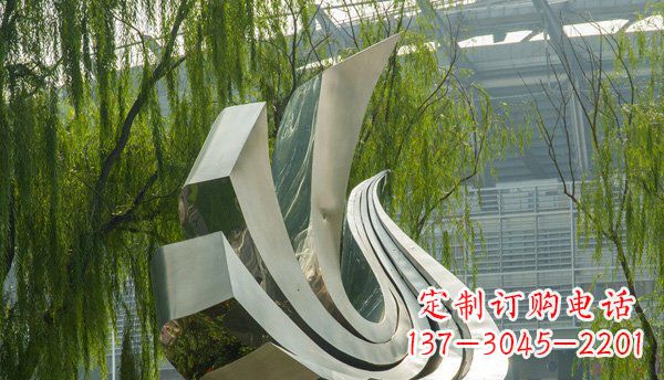 青海不锈钢鸽子雕塑