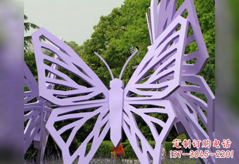 青海不锈钢蝴蝶雕塑美丽永恒