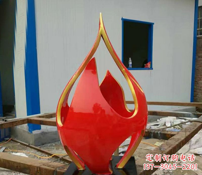 青海不锈钢龙雕塑点缀火龙果广场