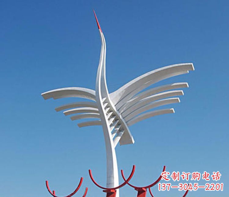 青海不锈钢大雁雕塑——纪念传统文化的精美艺术品