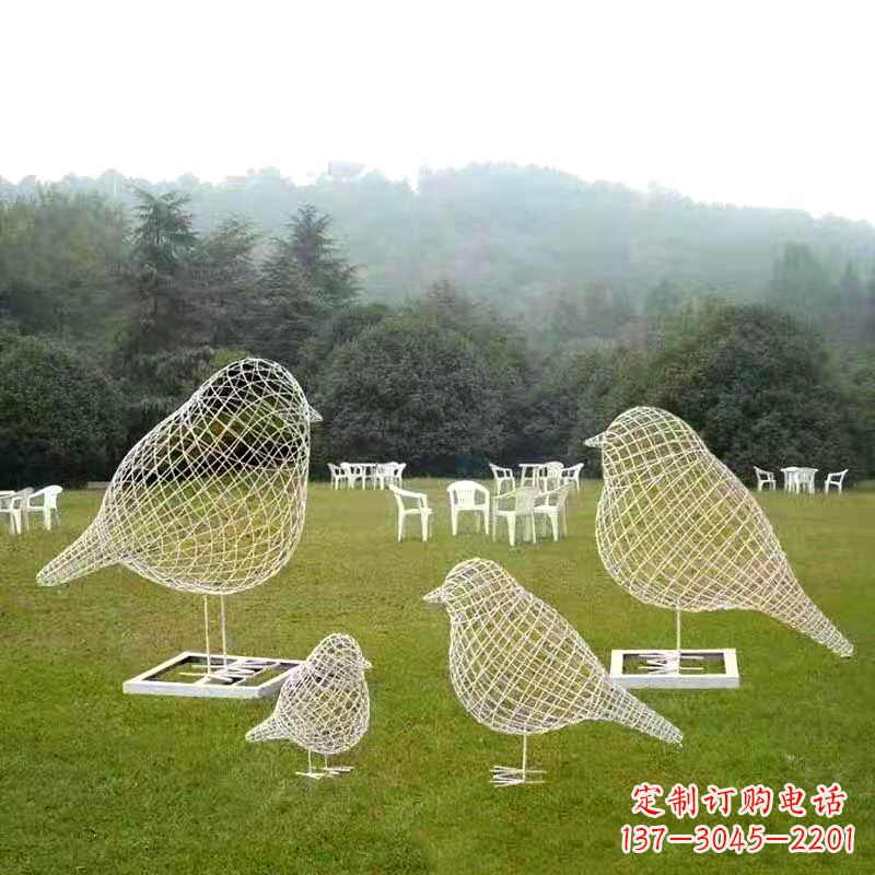 青海精美鸽子雕塑,点缀绿地园林