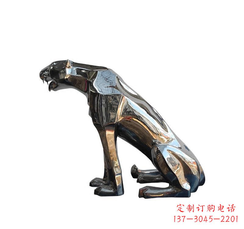 青海不锈钢动物雕塑非凡的美丽