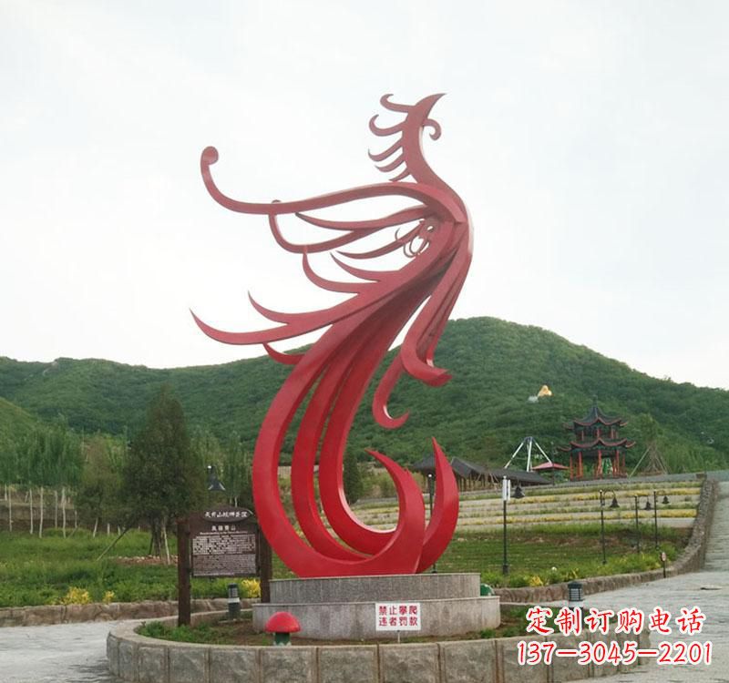 青海不锈钢凤凰展现古老文明的传承