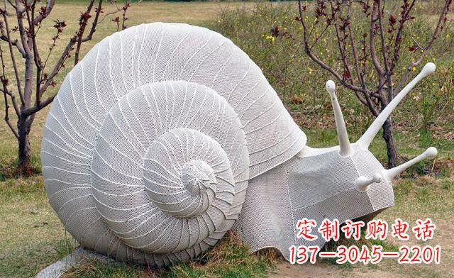 青海不锈钢蜗牛雕塑——让艺术与自然相结合