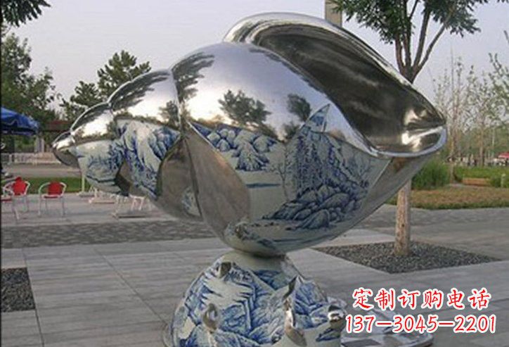 青海不锈钢海螺雕塑艺术的精美结晶
