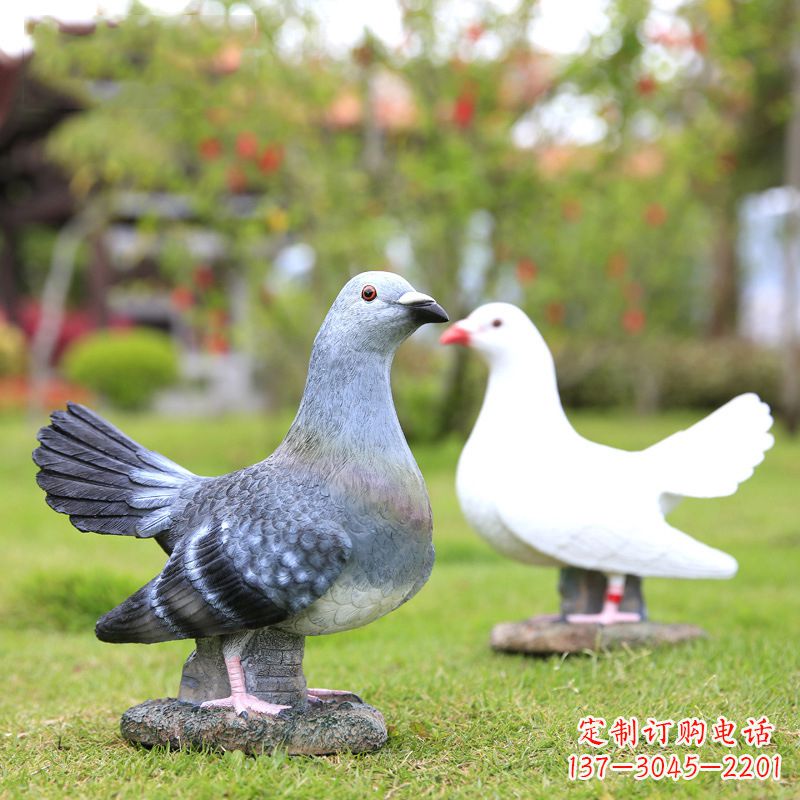 青海和平鸽雕塑——象征着永恒的和平