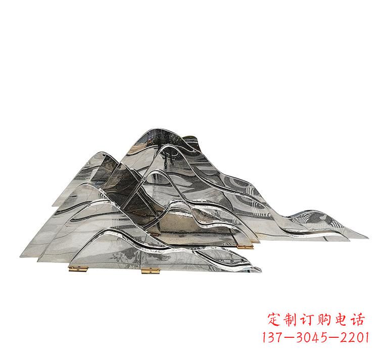 青海不锈钢假山雕塑艺术与自然的完美结合
