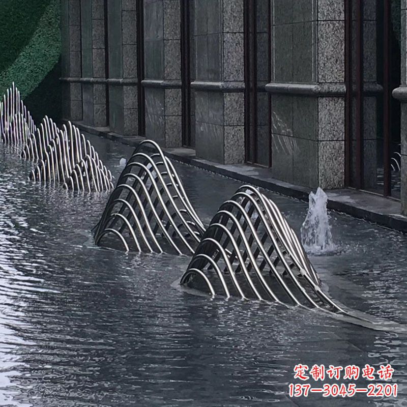 青海不锈钢假山雕塑精美外形,百变造型