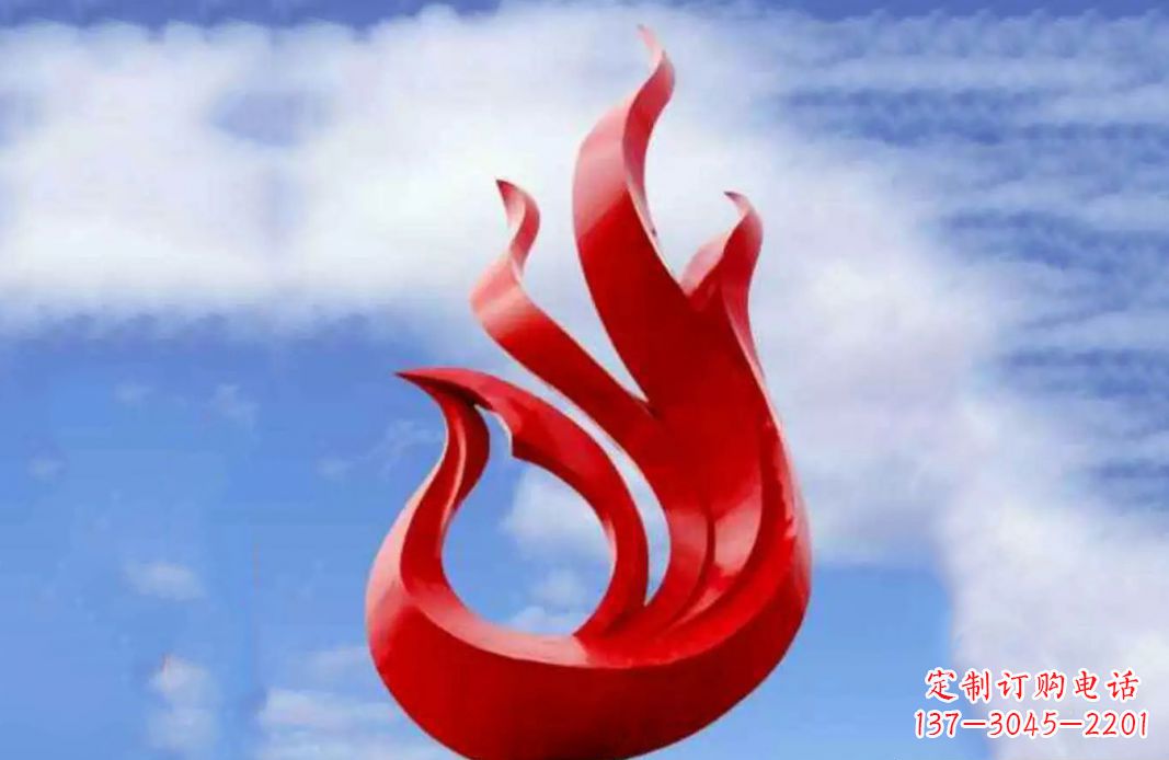 青海凤凰雕塑不锈钢金之美