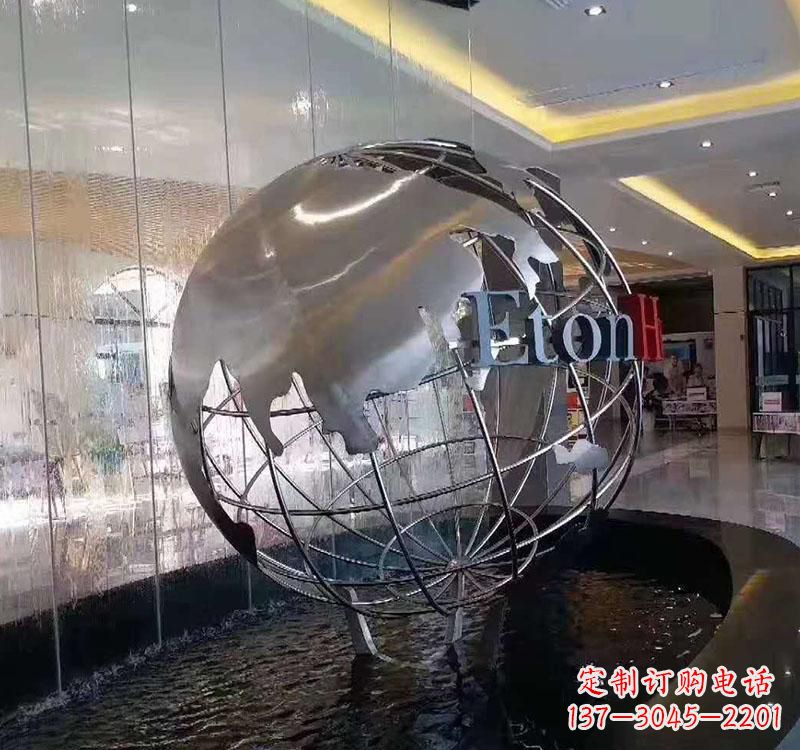 青海不锈钢流水喷泉雕塑