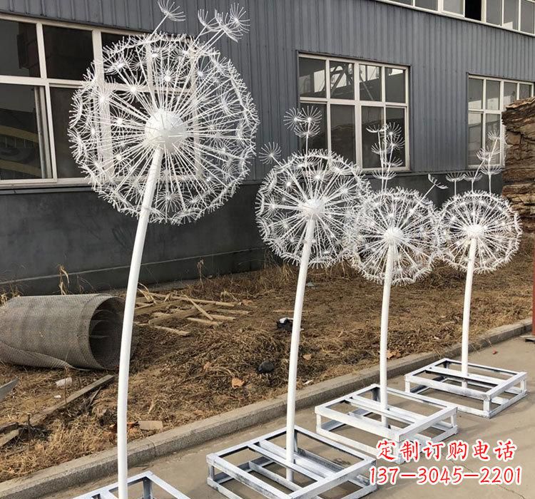 青海不锈钢蒲公英——城市雕塑的精美瑰宝