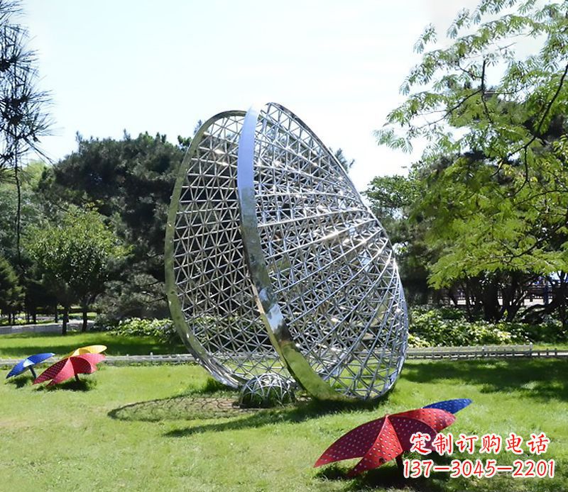 青海不锈钢扇贝雕塑