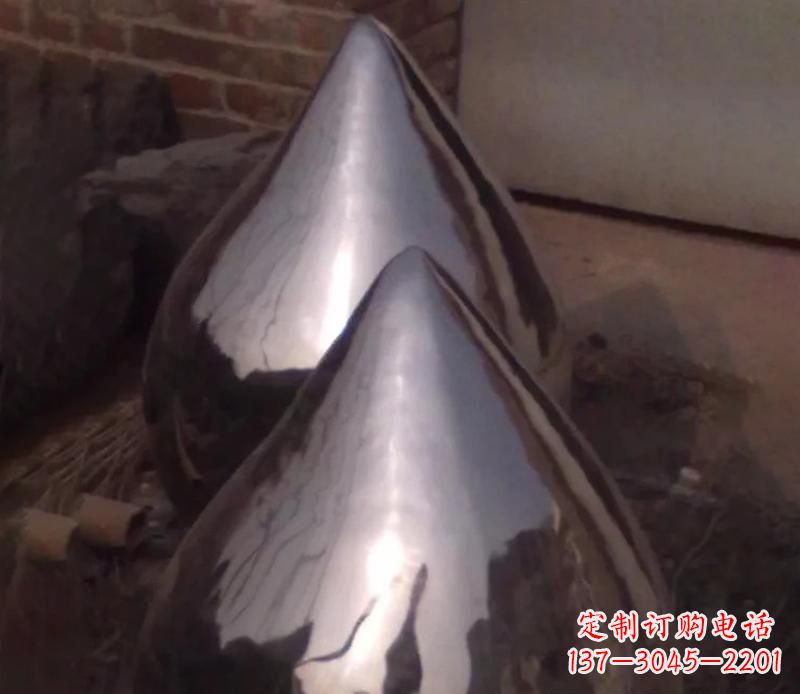 青海不锈钢水滴雕塑艺术与美的完美结合