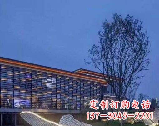 青海不锈钢网状蝴蝶雕塑——精美而优雅