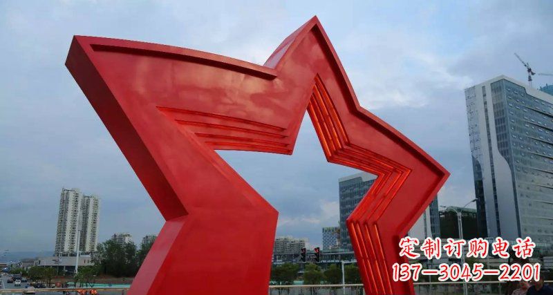 青海不锈钢拱门雕塑——表达浓浓城市情怀
