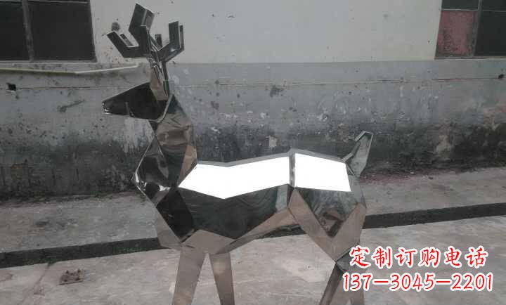 青海不锈钢小鹿石雕