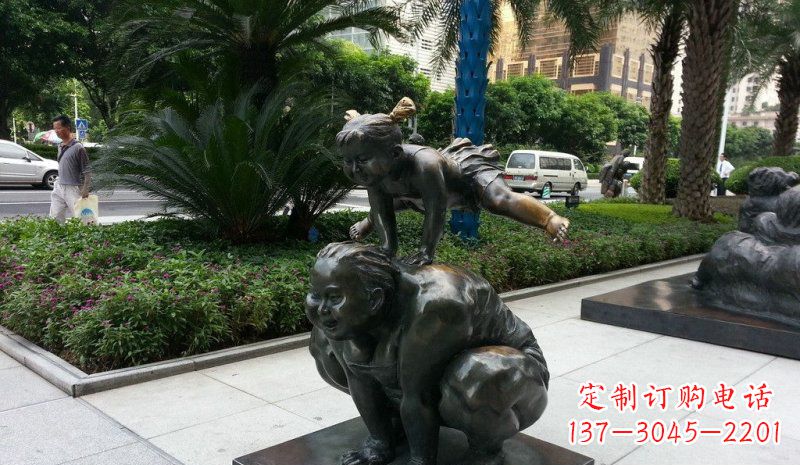 青海精美山羊雕塑，点缀步行街