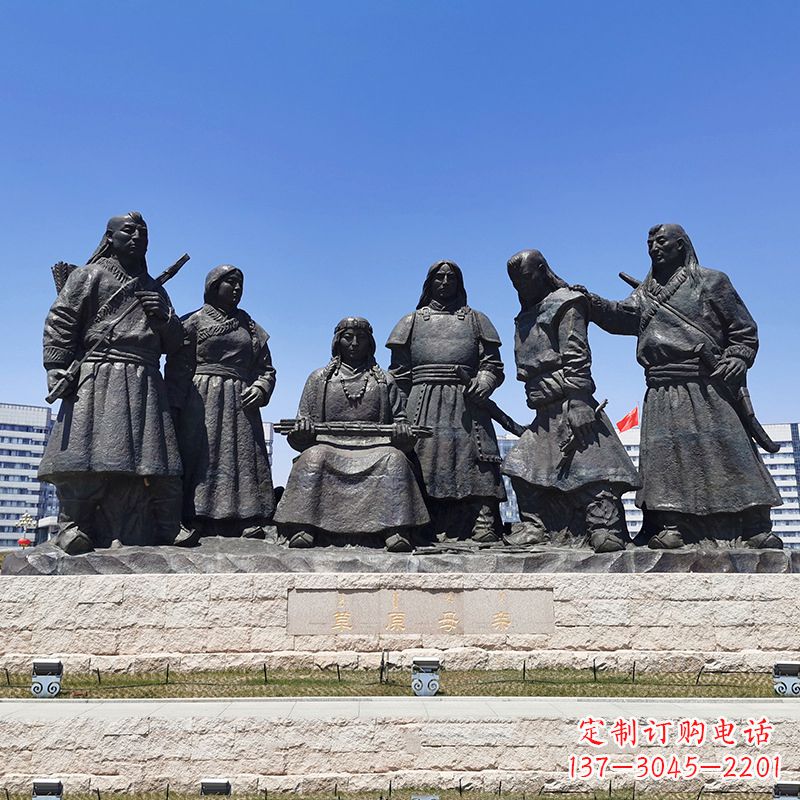 青海草原母亲——传承爱的雕塑