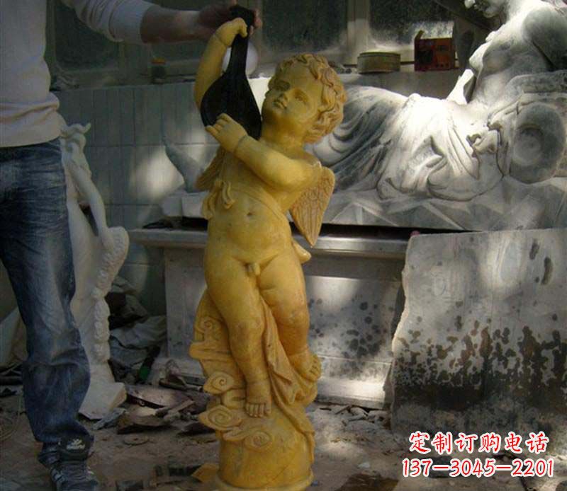青海天使之美石雕雕塑的精美之处