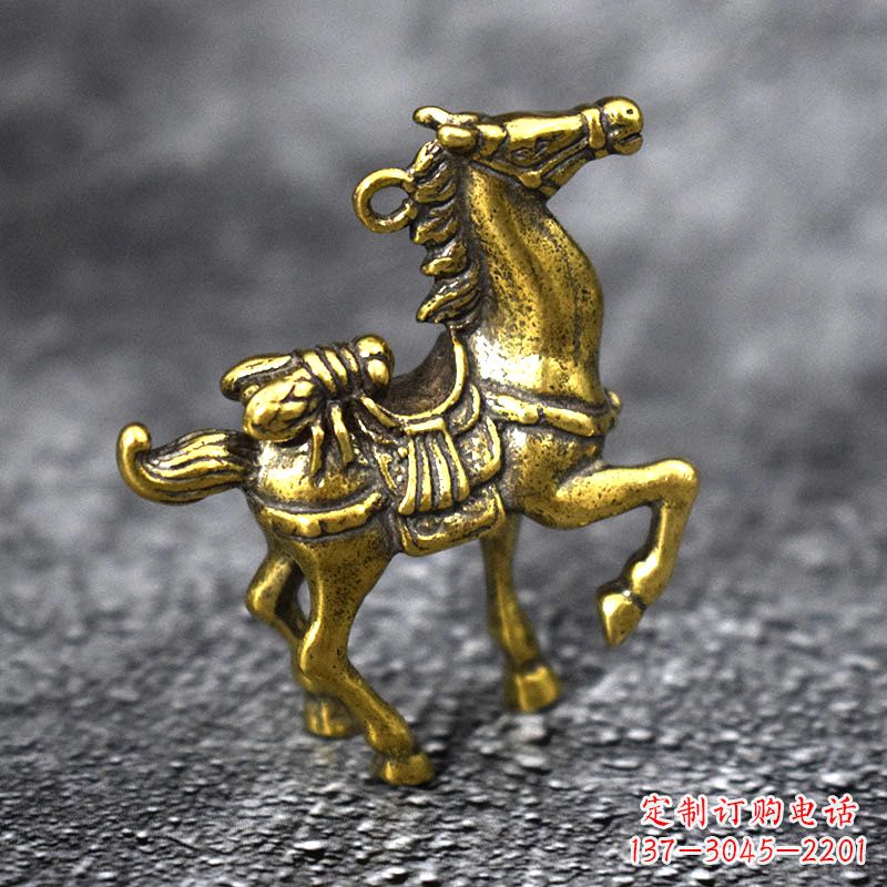 青海纯铜铸造马儿雕塑