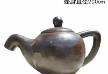 青海青铜茶壶雕塑——彰显传统文化的艺术精髓