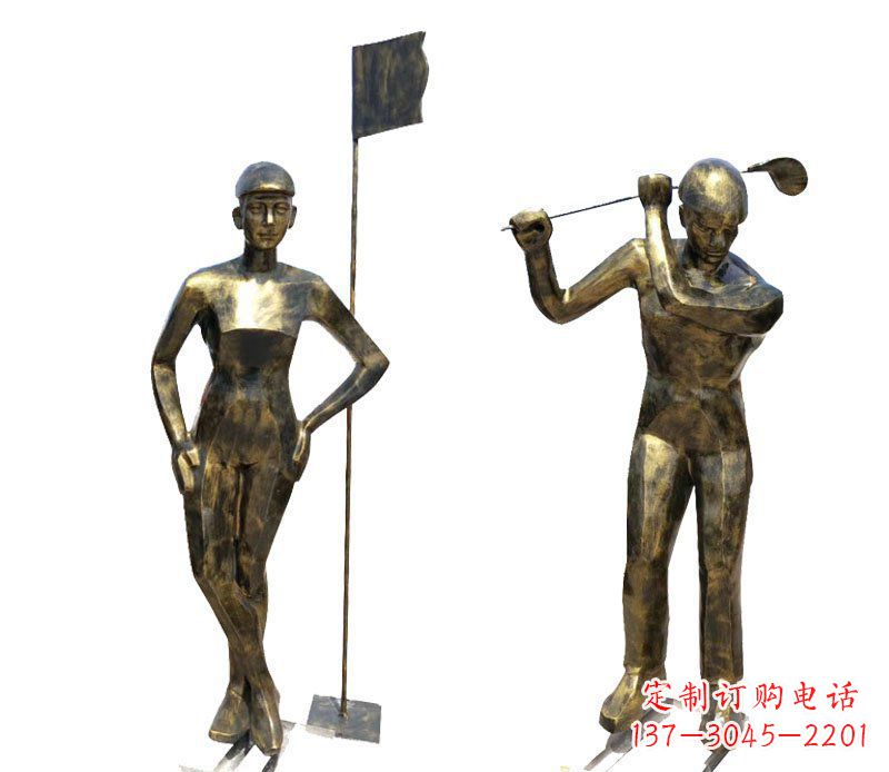 青海高尔夫雕塑传承高尔夫文化的艺术精品
