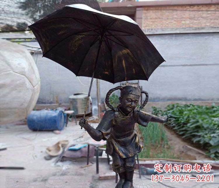 青海儿童雕塑传承文化之美