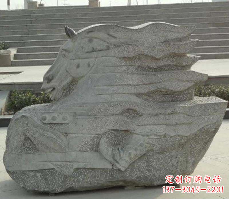 青海大理石马雕百年传统的精美杰作