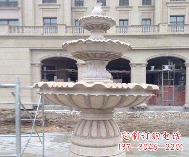 青海大理石喷泉雕塑