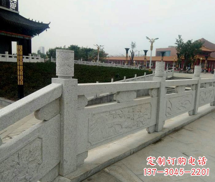 青海精美大理石栏板雕塑