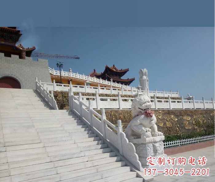 青海大理石旅游景区石雕栏板 (2)