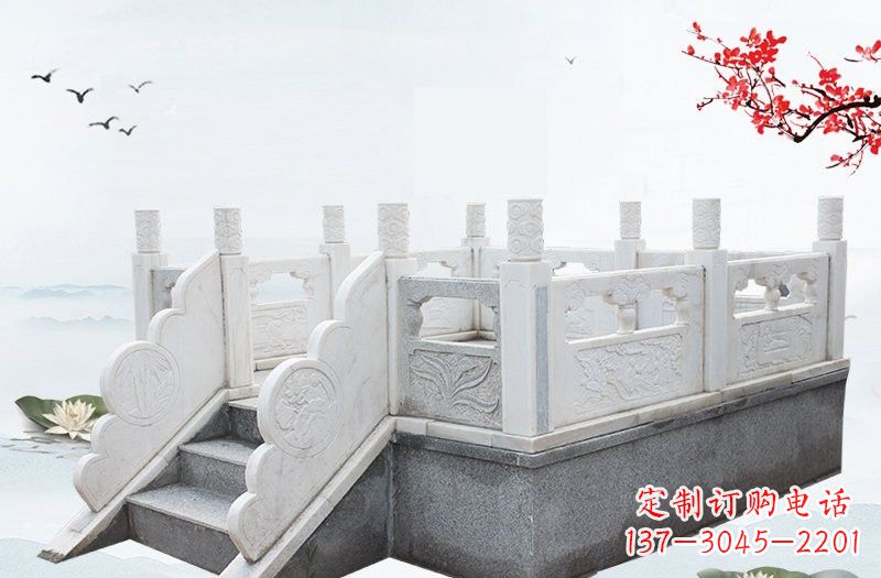青海大理石升旗台雕塑