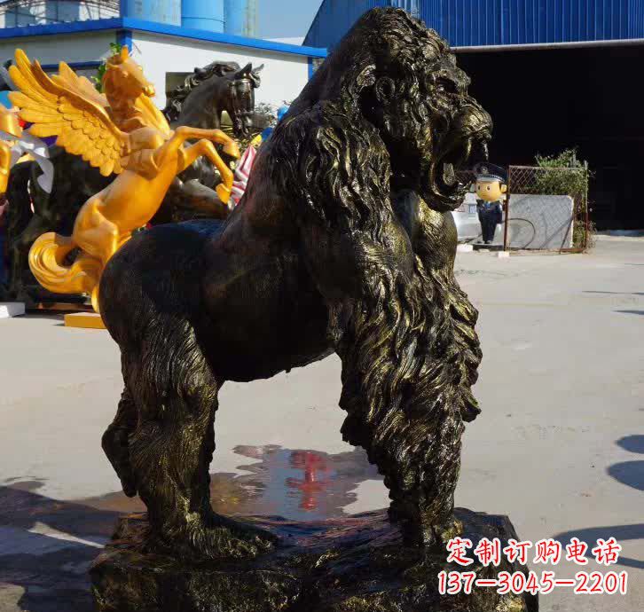 青海大猩猩铜雕