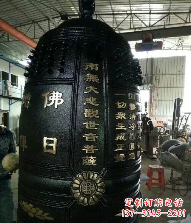 青海精美铜雕铜钟