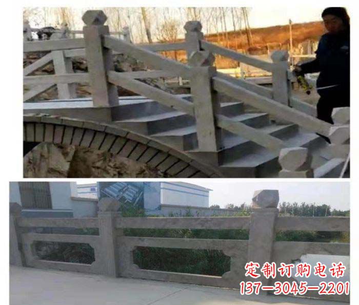 青海精美仿古栏杆雕塑