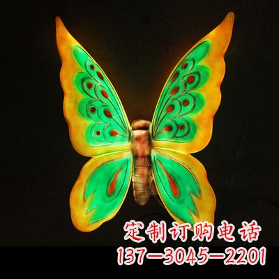 青海仿真蝴蝶_绿色发光款73x50x30