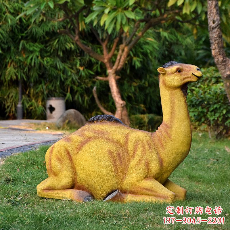 青海艺术精美的骆驼雕塑