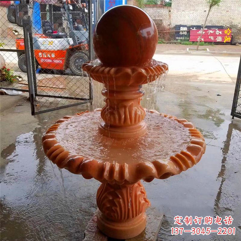 青海风水球石头雕塑