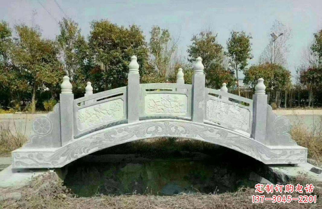 青海 传承古朴,抒发艺术,精致石桥雕塑