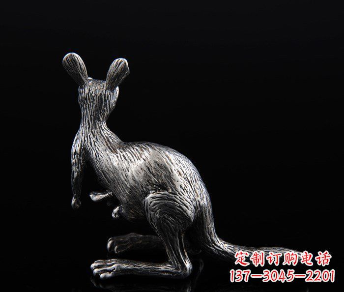 青海精美的袋鼠铜雕