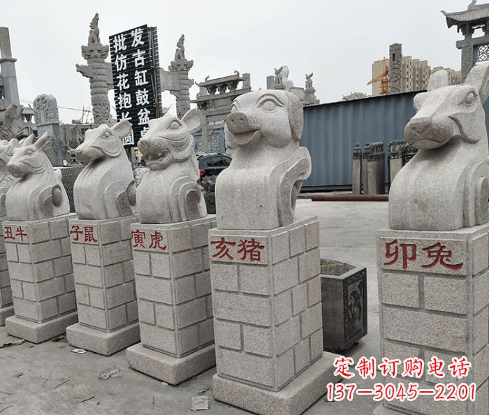 青海动物石雕，精美而精致