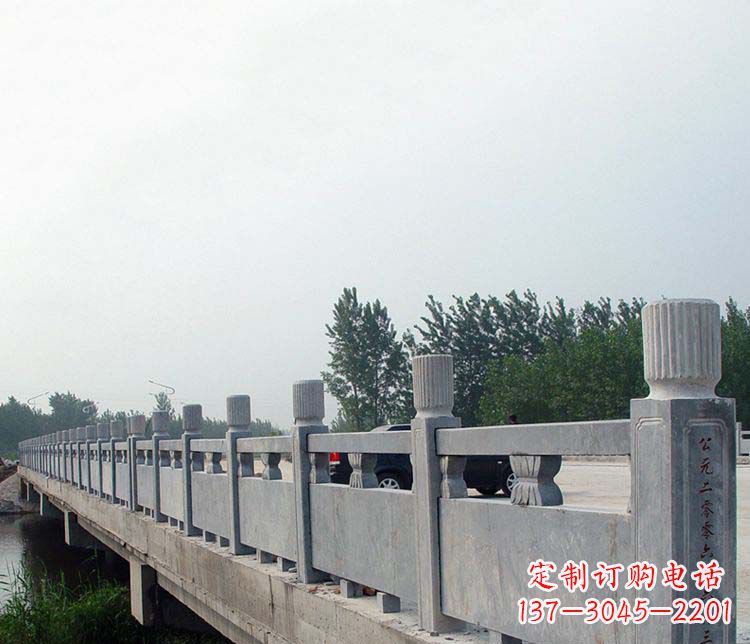 青海中领雕塑-仿古石栏板景观石雕